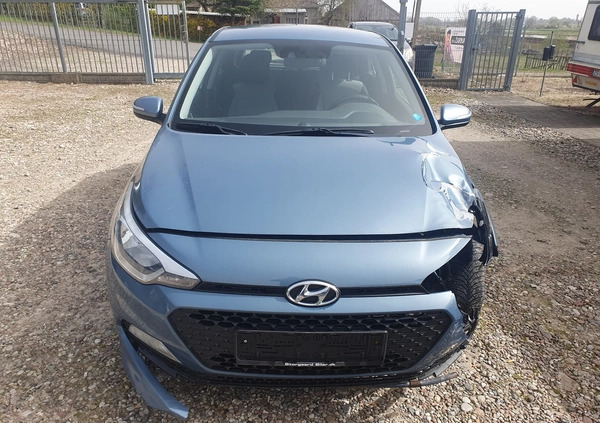 Hyundai i20 cena 17900 przebieg: 145011, rok produkcji 2015 z Kętrzyn małe 154